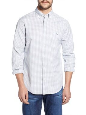 Vineyard Vines on-the-Go Nylon Gingham Shirt